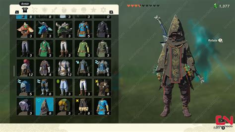 totk armor upgrade costs
